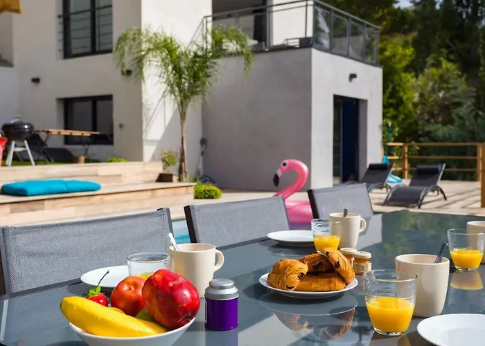 Modern Super-cannes Heated Pool, Parking, Clim, 7 Min To Cannes Villa *