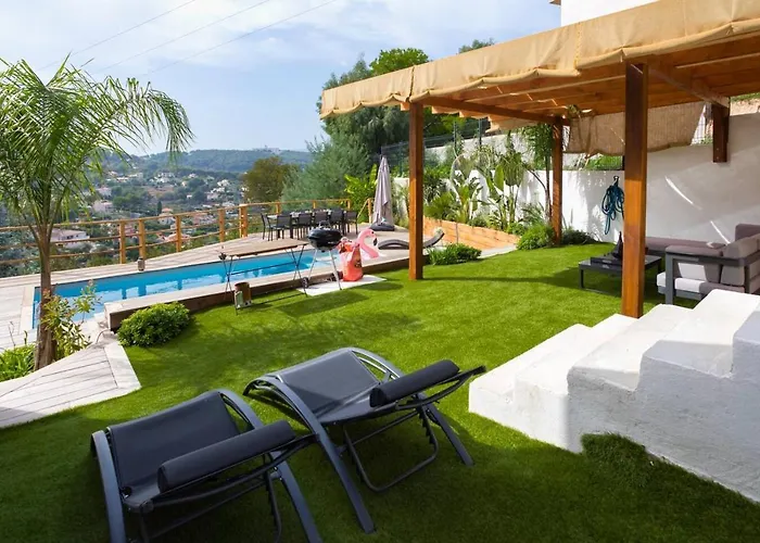 Modern Super-cannes Heated Pool, Parking, Clim, 7 Min To Cannes * Vallauris