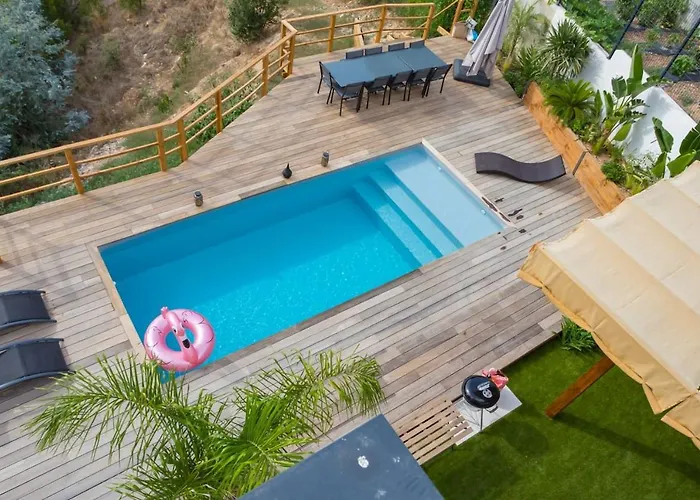 Villa Modern Super-cannes Heated Pool, Parking, Clim, 7 Min To Cannes Vallauris