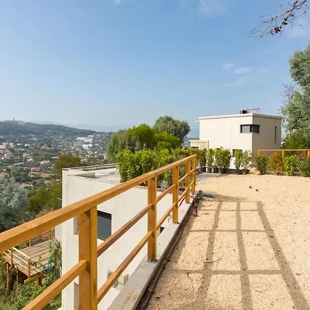 别墅 Modern Super-cannes Heated Pool, Parking, Clim, 7 Min To Cannes *