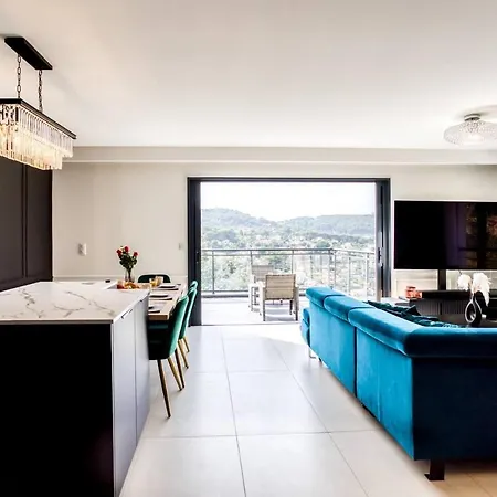 别墅 Modern Super-cannes Heated Pool, Parking, Clim, 7 Min To Cannes