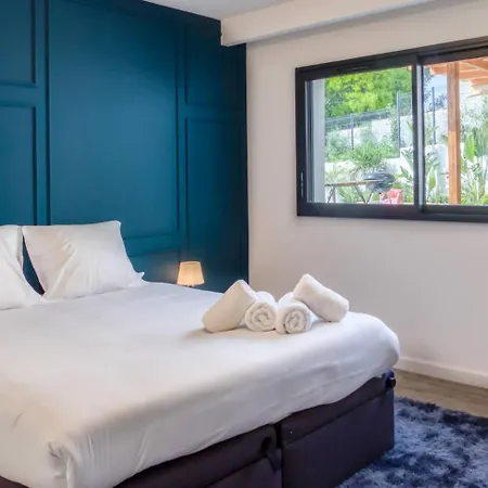 别墅 Modern Super-cannes Heated Pool, Parking, Clim, 7 Min To Cannes 瓦洛里