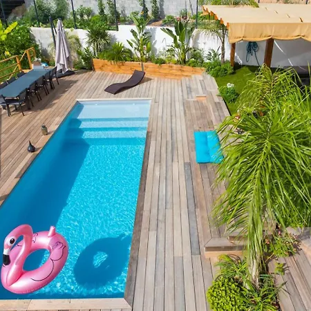 Modern Super-cannes Heated Pool, Parking, Clim, 7 Min To Cannes 瓦洛里